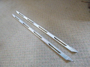 lot 131 image: 2 Chrome Side Rails for Pick-Up Truck