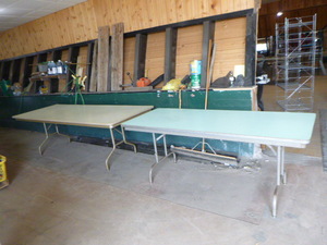 lot 149 image: 2 Heavy Duty Folding Tables