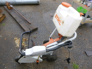 lot 159 image: Stihl Concrete Saw Cart