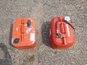 lot 170 image: 2 Boat Gas Tanks