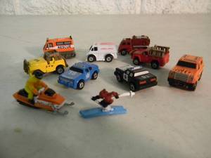 ORIGINAL - VINTAGE RESCUE  EMERGENCY MICRO MACHINES with FIGURES - GREAT SET - NICE - SEE PICTURES