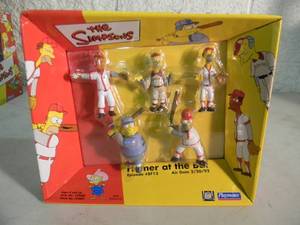 VINTAGE 2002 The Simpsons Homer at the Bat - Episode #8F13 Air Date 22092 By Playmates #142081 - IN BOX - AWESOME PIECE - SEE PICTURES