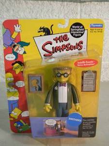 VINTAGE 2000 The Simpsons Intelli-Tronic Voice Activation SMITHERS #99105 By Playmates - IN BOX - AWESOME PIECE - SEE PICTURES