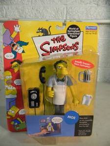 VINTAGE 2000 The Simpsons Intelli-Tronic Voice Activation MOE #99104 By Playmates - IN BOX - AWESOME PIECE - SEE PICTURES
