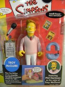 VINTAGE 2002 The Simpsons Intelli-Tronic Voice Activation, ALL-STAR VOICES TROY McCLURE #142041 By Playmates - IN BOX - AWESOME PIECE - SEE PICTURES