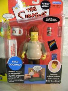 VINTAGE 2002 The Simpsons Intelli-Tronic Voice Activation, ALL-STAR VOICES BRAD GOODMAN #142048 By Playmates - IN BOX - AWESOME PIECE - SEE PICTURES