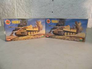 lot 6 image: 2 - AIRFIX 172 scale Model Kits, Made In France - TIGER I TANK - SEALED IN BOX - GREAT PIECES - SEE PICTURES