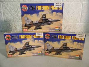 lot 19 image: 3 - AIRFIX 172 scale Model Kits, Made In France - F-5A FREEDOM FIGHTRER - SEALED IN BOX - GREAT PIECES - SEE PICTURES