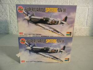 lot 25 image: 2 - AIRFIX 172 scale Model Kits, Made In France - SUPERMARINE SPITFIRE Mk IX - SEALED IN BOX - GREAT PIECES - SEE PICTURES