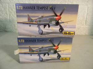 lot 36 image: 2 - Heller 172 scale Model Kits, Made In France - HAWKER TEMPEST MkV - SEALED IN BOX - GREAT PIECES - SEE PICTURES