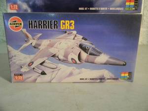 lot 39 image: 3 - AIRFIX 172 scale Model Kits, Made In France - MiG 21, AW SEAHAWK & HARRIER GR3 - SEALED IN BOX - GREAT PIECES - SEE PICTURES