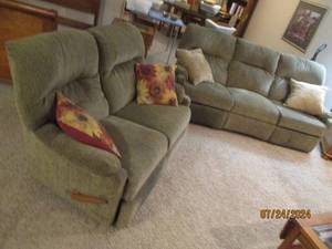 Beautifully Upholstered matching So...