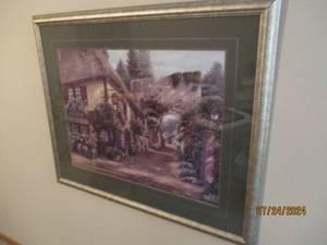 Delightfully large B.Brown framed a...