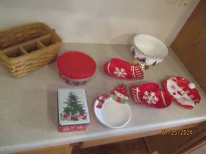 Holiday helping finger food dishes ...
