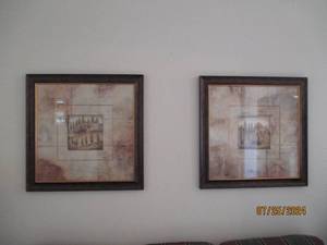 Pair of large sized beautifully fra...