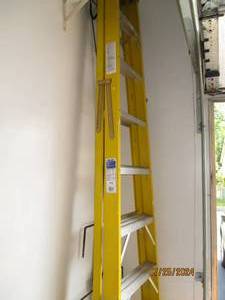 8ft Keller fiberglass folding ladde...