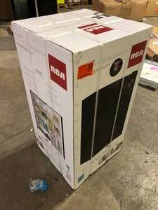 RCA 3.2 cu. ft. Mini Refrigerator in Black   Customer Returns See Pictures