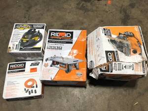 Lot of Assorted Power Tools and Hardware Various Models and Conditions Customer Returns See Pictures