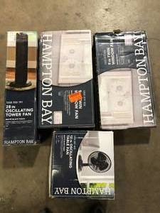 Lot of Assorted Fans Various Models and Conditions Customer Returns See Pictures