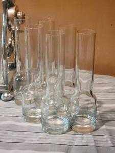 lot 107 image: Sparkling Cut Crystal Bar Service Set - Decanters - Snifters