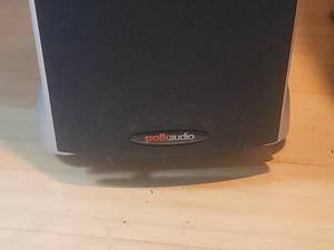 lot 51 image: Polk Audio Monitor 50 Tower Stereo Speaker Pair