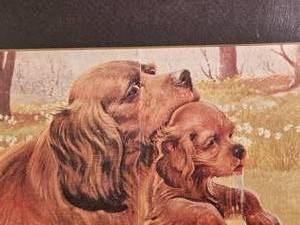 lot 89 image: 1948 Chrysler Golden Retriever Ad