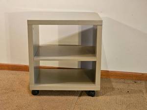 lot 95 image: Rugged Low Rolling Office Shelf