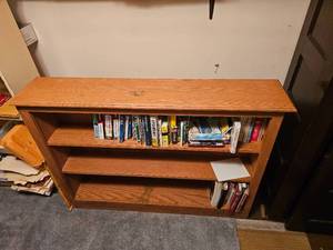 lot 98 image: Primitive Low Bookshelf