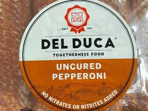 K - Del Duca Uncured Pepperoni - 1 pack (18 oz each)