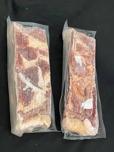 J - Two Packs of Vacuum-Sealed Bacon Slices 1.5 lbs each 3 lbs total