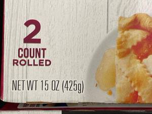 D - Essential Everyday Pie Crusts 2 Count, 15 oz (4 Packs)
