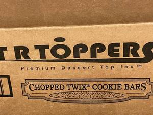 M - TR Toppers Chopped Twix Cookie Bars - 10 lbs