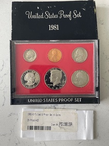 1981-S U.S. Mint Proof Set