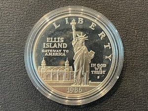 1986-S Statue of Liberty Silver Dollar Proof