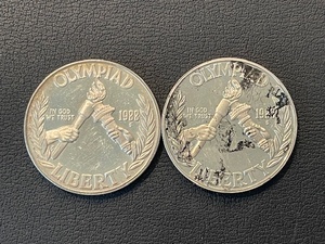 1988-S Olympic Silver Dollar Proofs