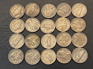 Jefferson Silver War Nickels
