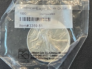 1990 Silver Eagle Uncirculated
