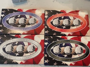 1999 U.S. Quarter Collection P&D, Gold, and Platinum Editions