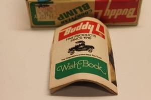 lot 16 image: Vintage Buddy L Goodyear Blimp Toy in Original Box
