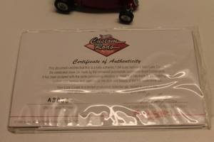 lot 25 image: Custom Rods by Boyd Vern Luce Coupe 164 Scale Die-Cast Car with Certificate of Authenticity