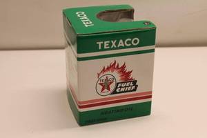 lot 38 image: Texaco Vintage Fuel Can Coin Bank