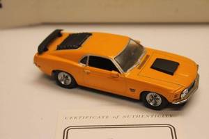 lot 53 image: 1970 Ford Mustang Boss 143 Scale Die-Cast Model by Matchbox