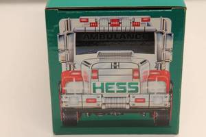 lot 109 image: Hess Ambulance and Rescue Toy Truck