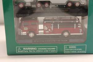 lot 111 image: 2018 Hess Mini Collection - Toy Trucks