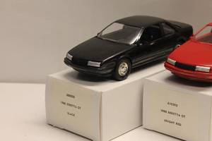 lot 167 image: Set of 7 Die-Cast Model Cars - Chevrolet 1988 Beretta GT, 1988 IROC-Z, and Chevrolet Corvette