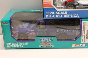 lot 239 image: Lot of 3 124 Scale Die-Cast Replicas - NASCAR & IndyCar