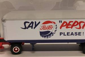 lot 286 image: 1960 Model B-61 Mack Tractor & Trailer - Pepsi Cola Edition - 134 Scale