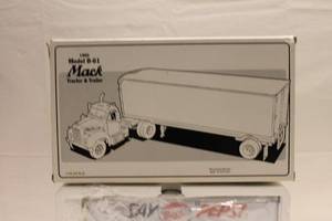 lot 288 image: 1960 Model B-61 Mack Pepsi Tractor & Trailer - 134 Scale