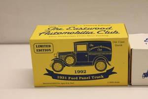 lot 291 image: Eastwood Automobilia Collectible Die-Cast Model Cars - Lot of 2