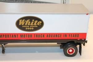 lot 344 image: 1953 White 3000 Tractor with 30 Trailer Model - Eastwood Automobilia Collectible